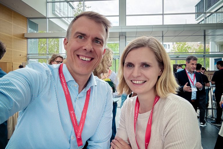 Networking with fresh coffee and cake - Lean Leader Summit 2024